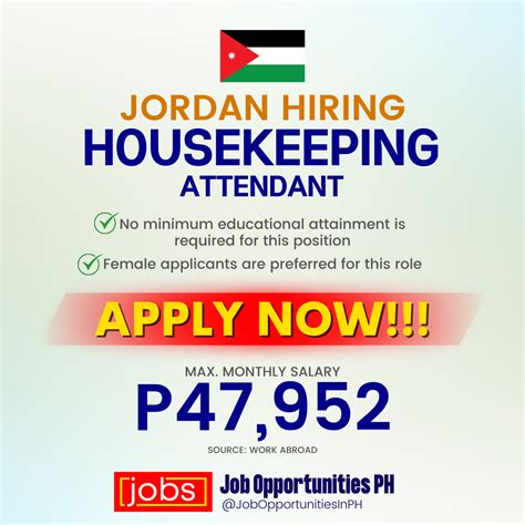 direct hiring housekeeping philippines|Housekeeping Jobs in Philippines (Updated Daily) .